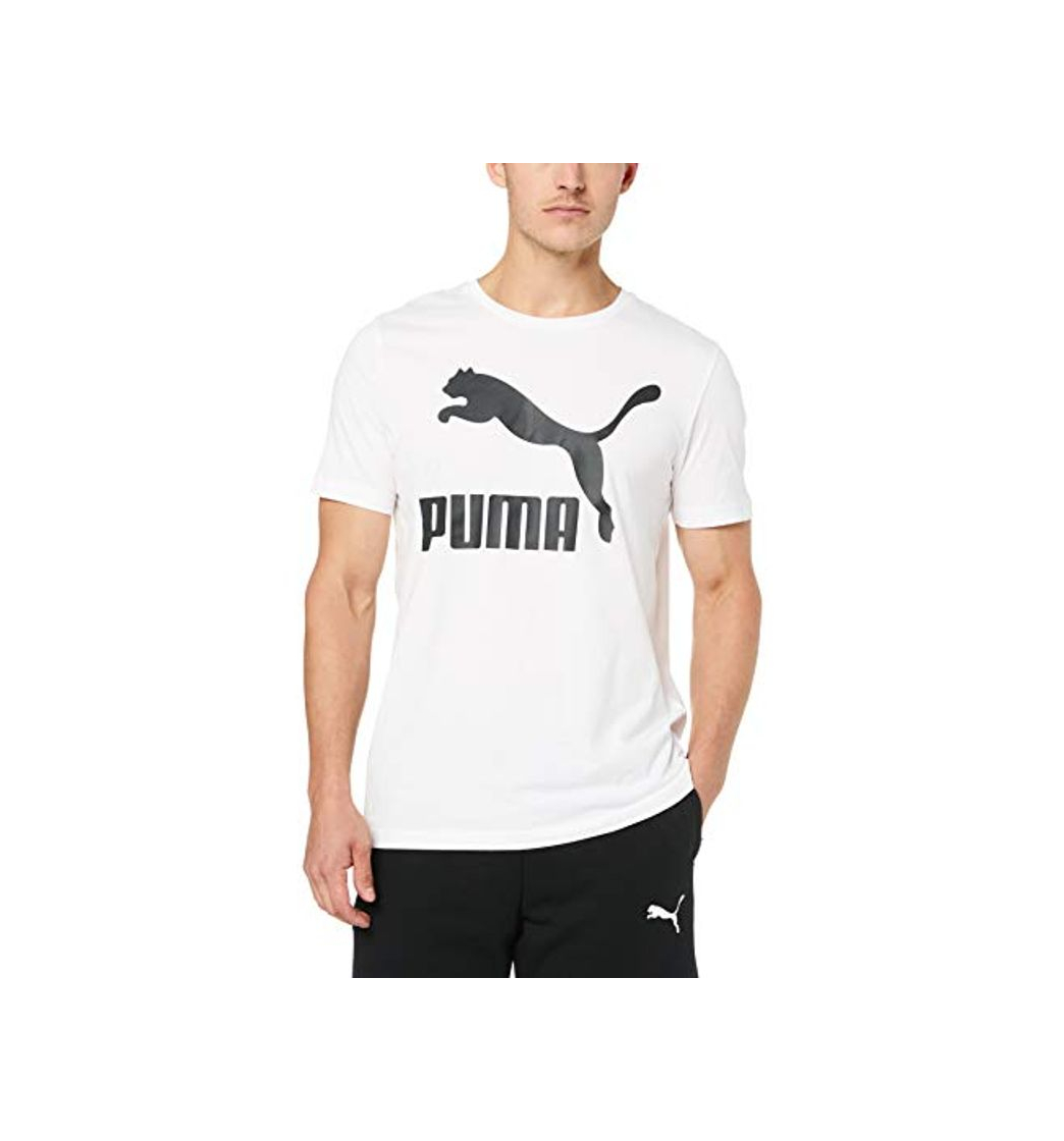 Moda PUMA Classics Logo - Camiseta para Hombre