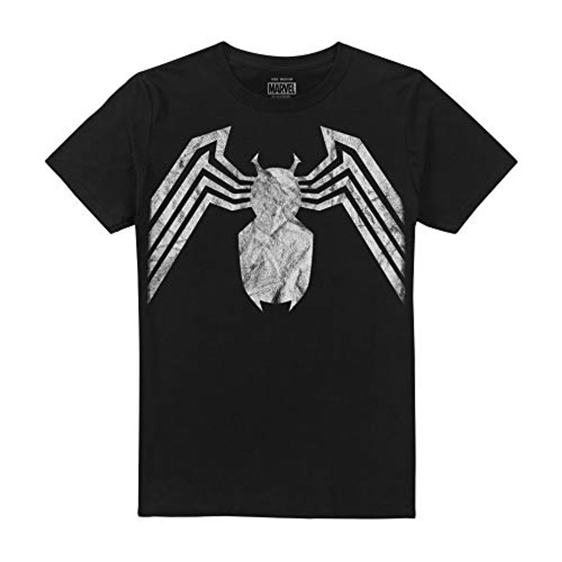 Social Marvel Venom Emblem Camiseta, Negro
