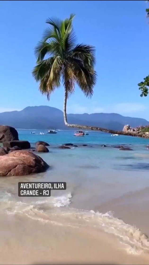 Praia do aventureiro em ilha grande. Angra-Rj