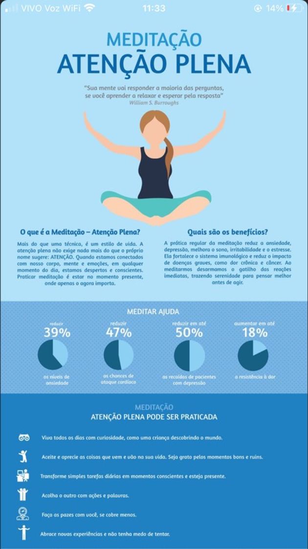 Moda Atenção plena 🧘🏼‍♀️ 