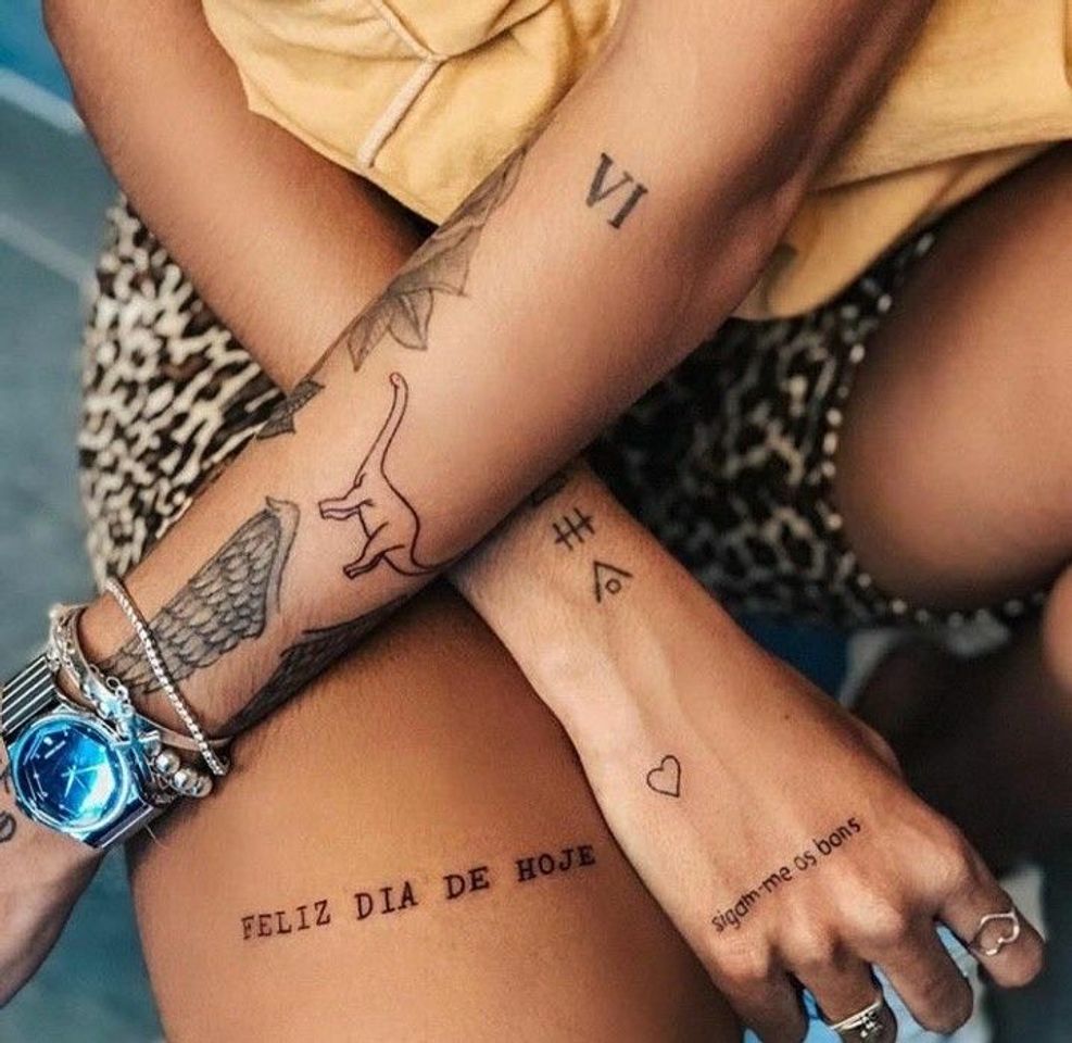 Moda tattoo lovers 🖤