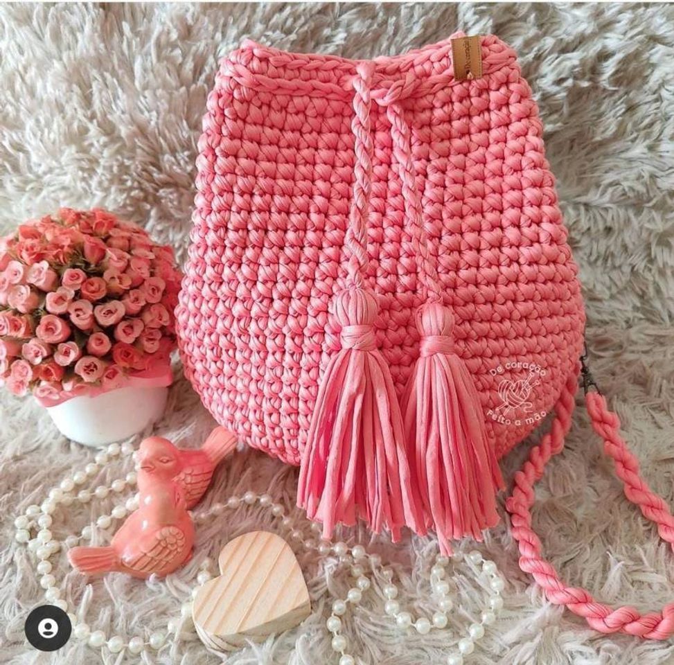 Fashion Delicadeza de bolsas artesanais feitas com muito amor ❤ 