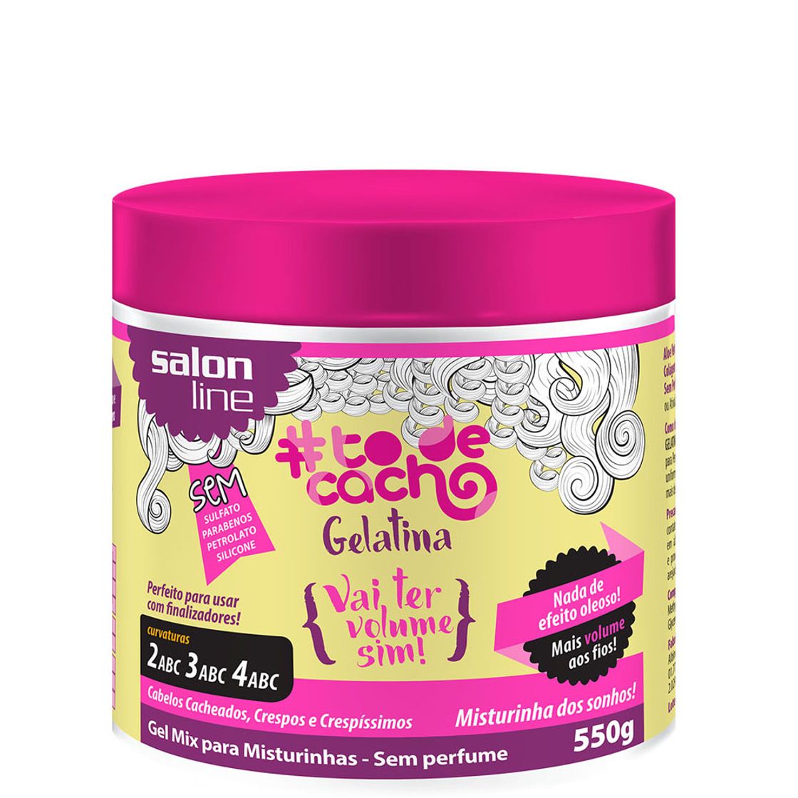 Fashion Gelatina Salon Line Mix To De Cacho