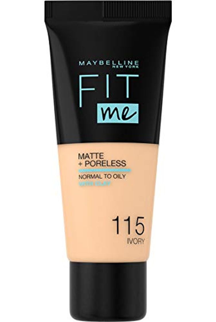 Beauty Maybelline Fit me - 115 Ivory - Foundation Botella Líquido base de