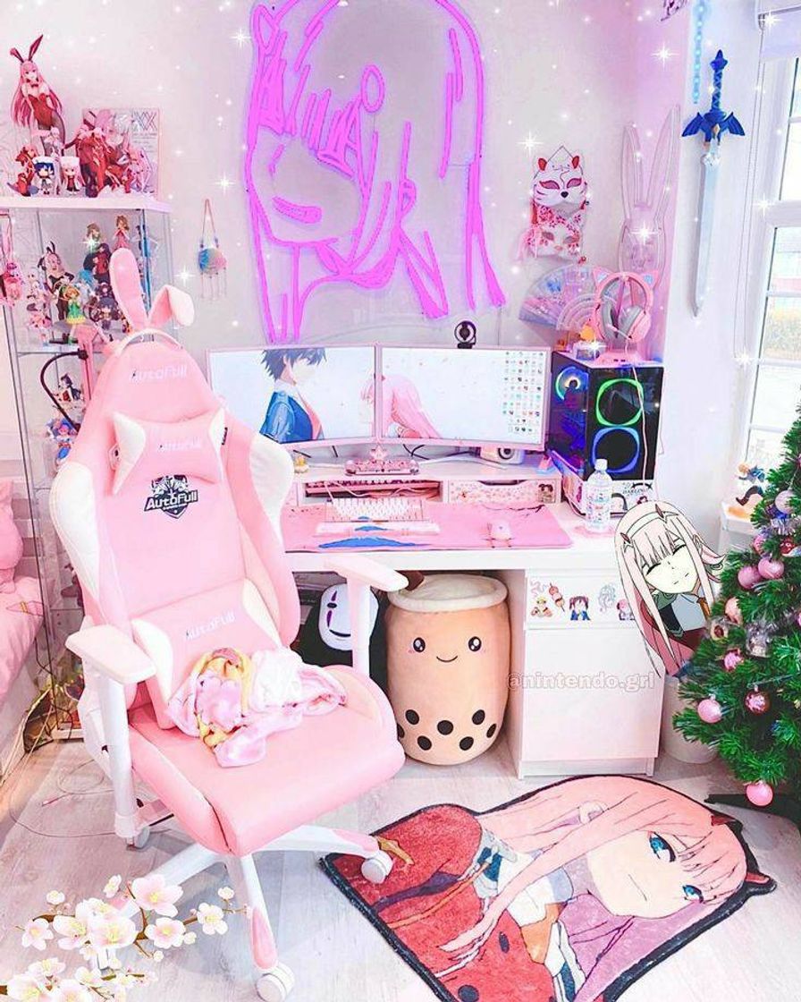 Fashion Nintendo girl kawaii setup 