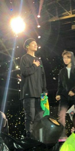 Kim Taehyung no Brasil 