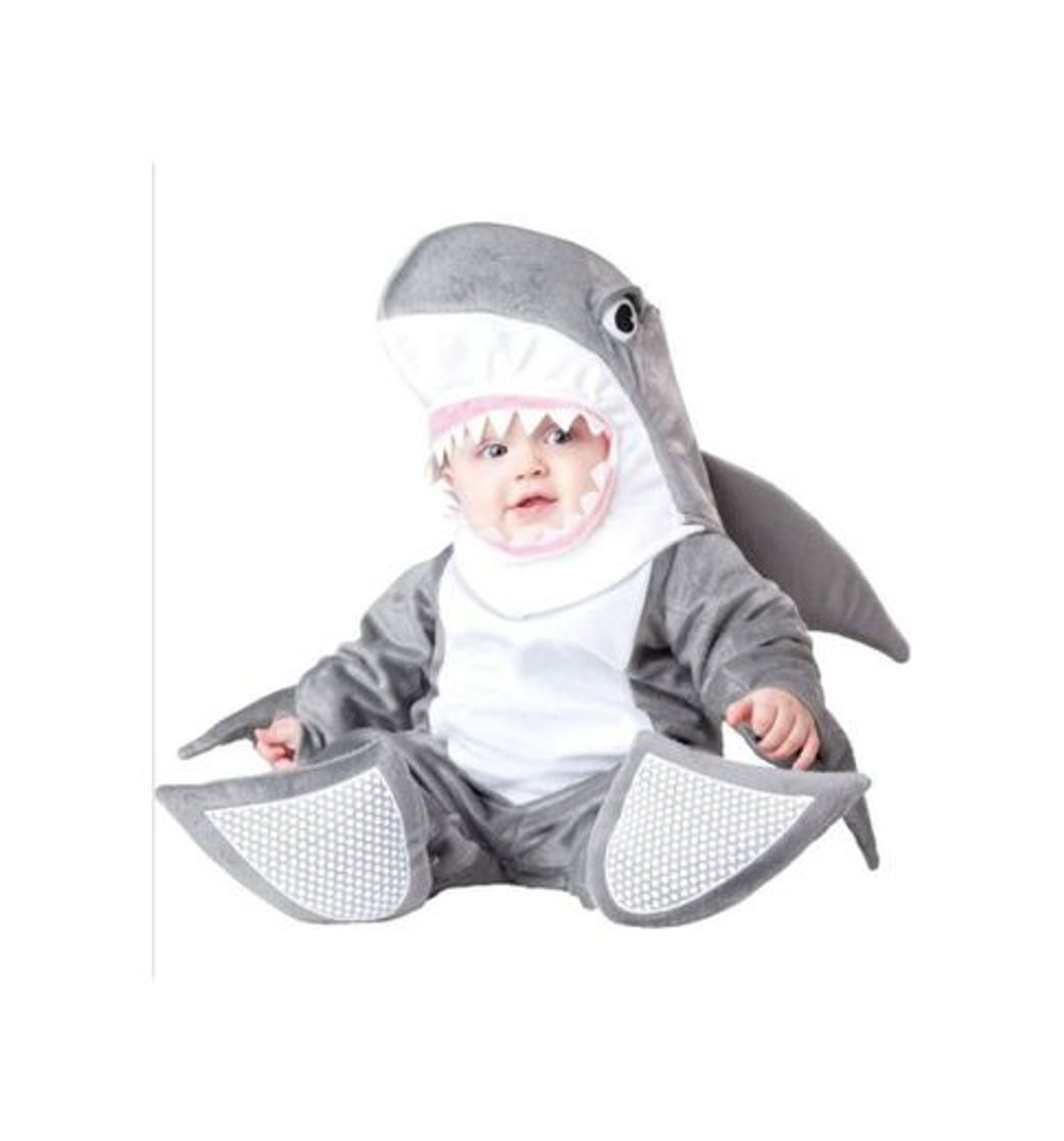 Fashion Disfraz de tiburón para bebes🦈💙💫✨