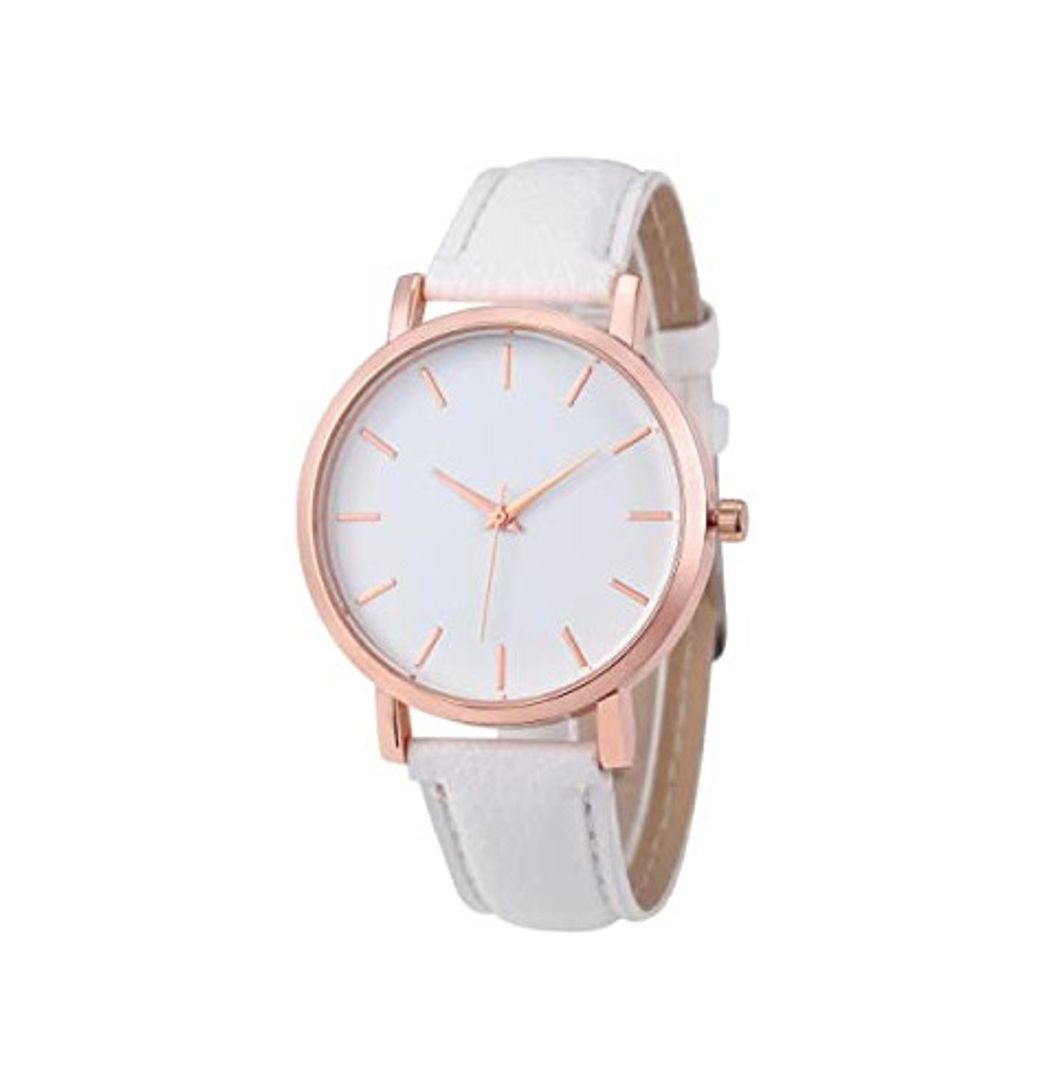 Product Xinantime Reloje Hombre Mujer,Xinan Análogo de Cuero Cuarzo Dial del Reloj del