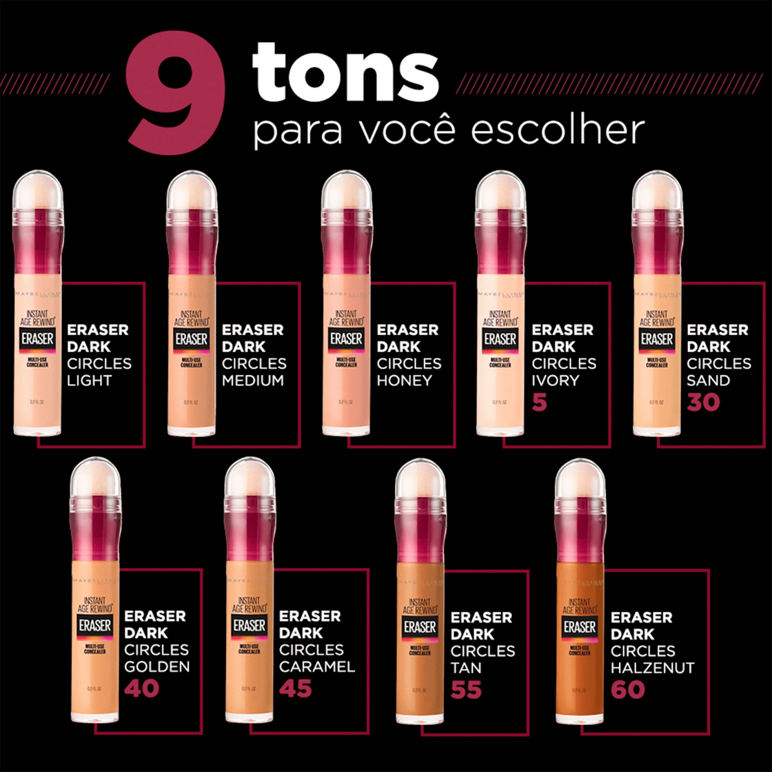 Fashion Corretivo Instant Rewind Eraser Maybelline