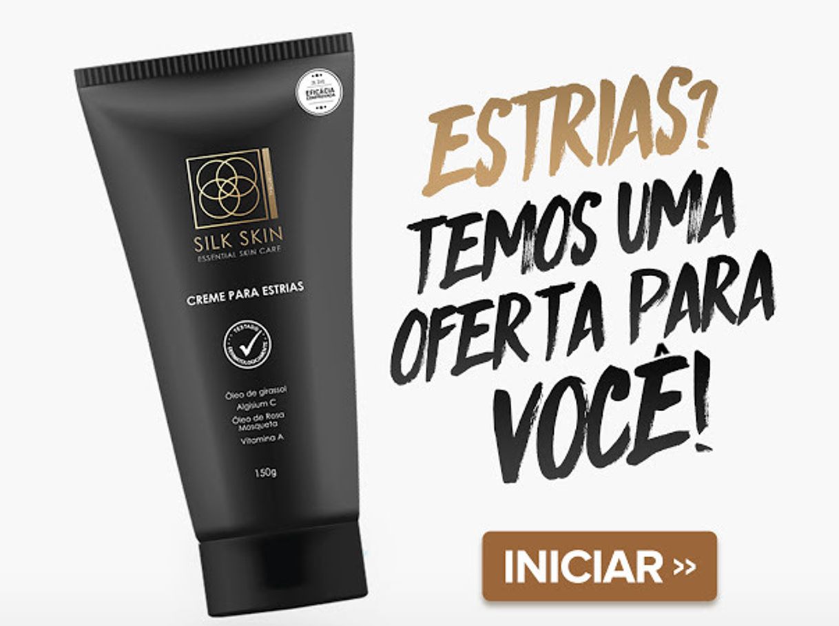 Moda Silk Skin Tratamento para Estrias 