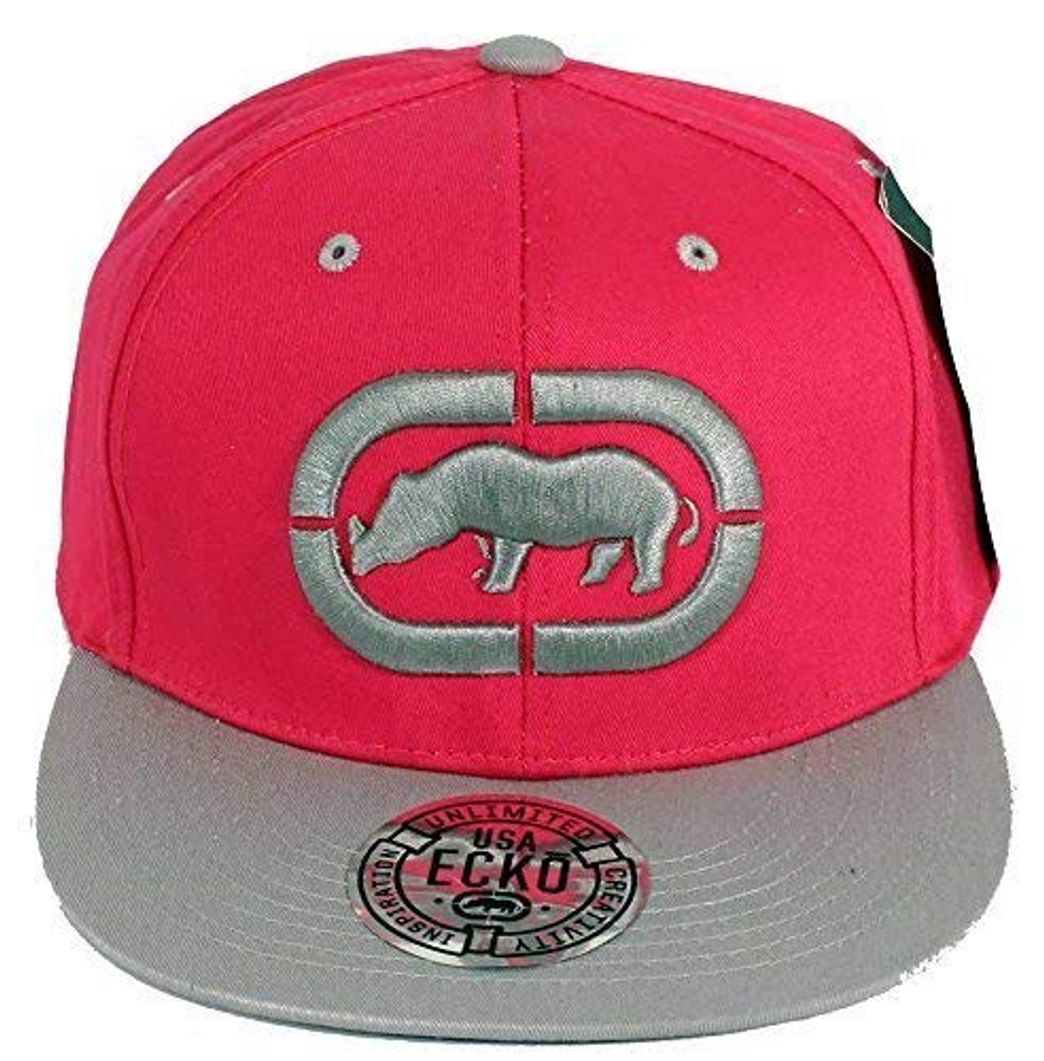 Moda Ecko RINOCERONTE LOGO HOMBRE MUJER GORRA snapback - Rosa