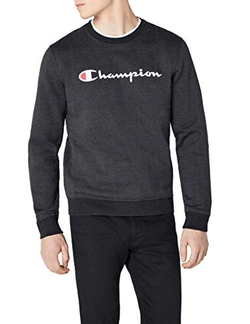 Product Champion Classic Logo para Hombre Sudadera, Azul