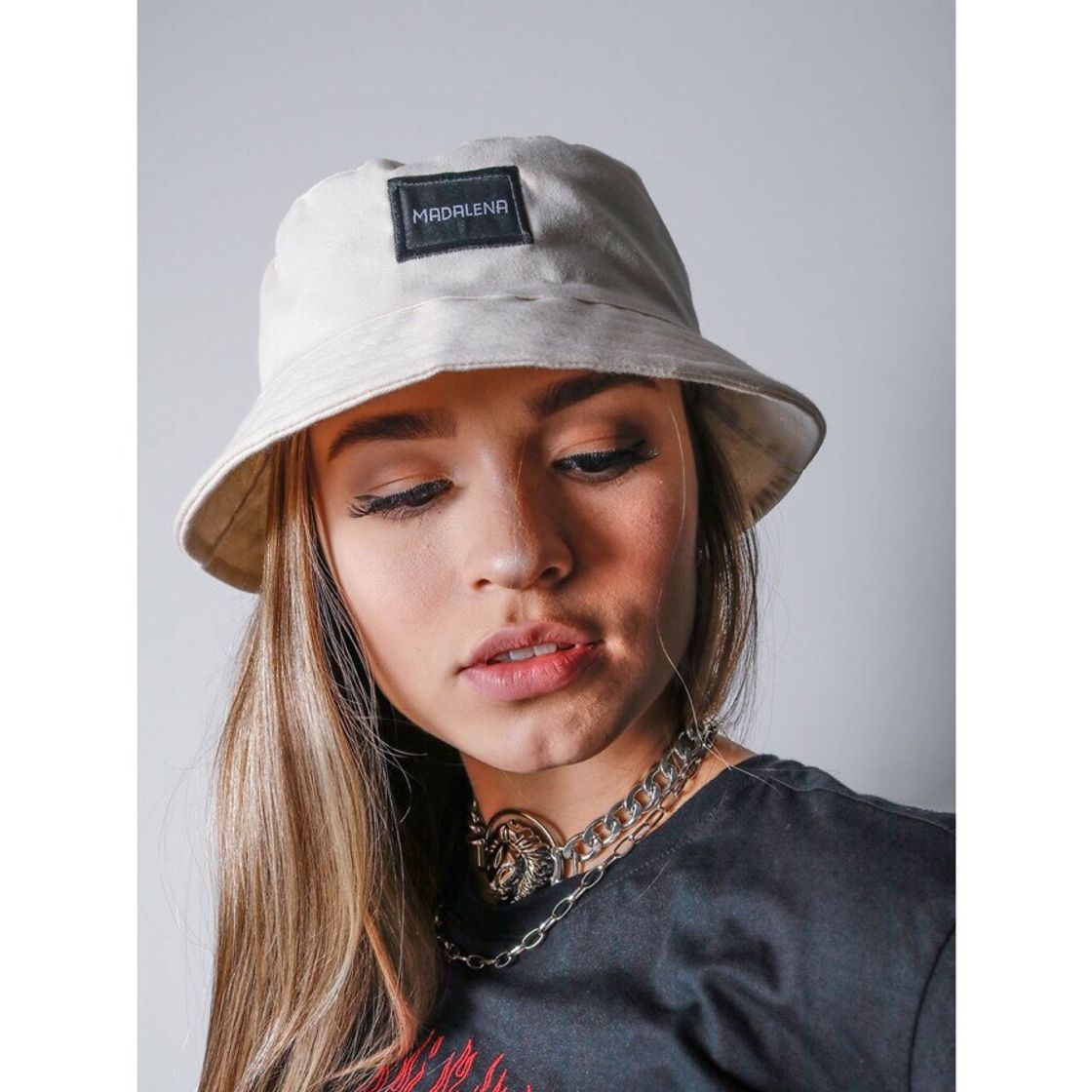 Moda Bucket Hat Chapéu Madalena Off White Moda Tumblr Indie Kid M