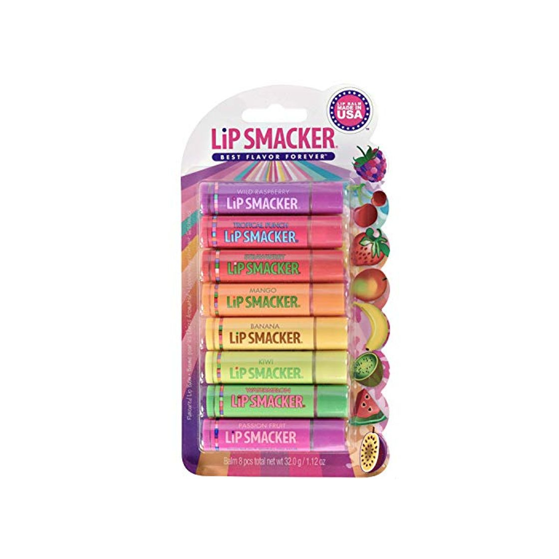 Beauty Lip Smacker Party Pack Lip Balm Paquete de 8