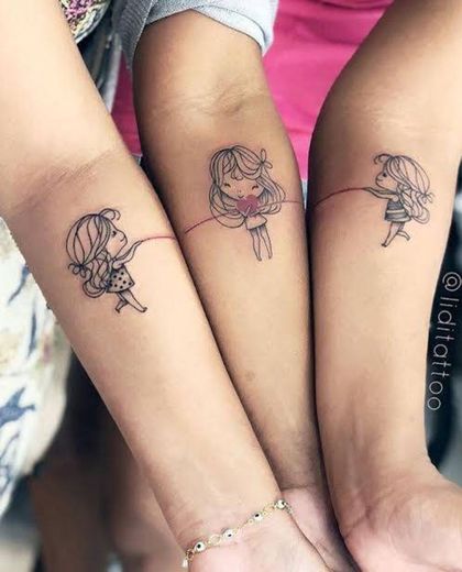 Tatuagem irmãs 