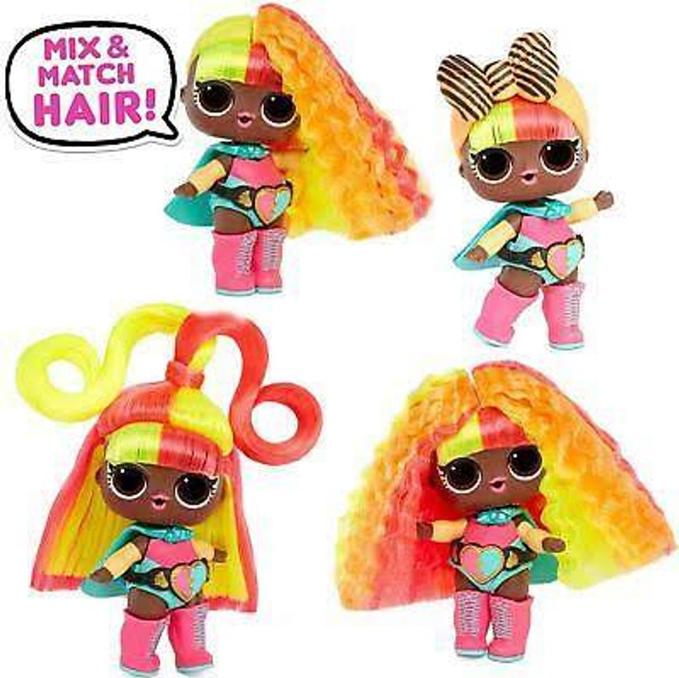 Moda LOL Surprise Hairvibes Tots Dolls 