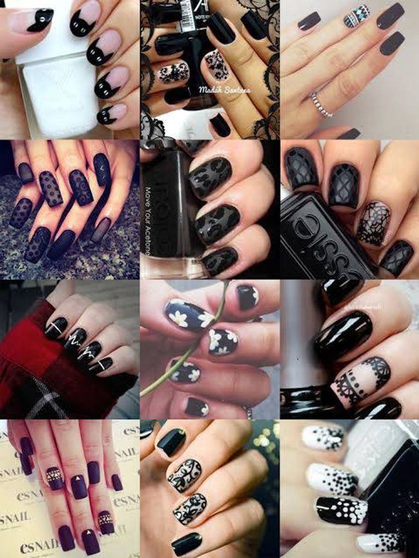 Fashion Unhas pretas: 32 inspirações para aderir já!