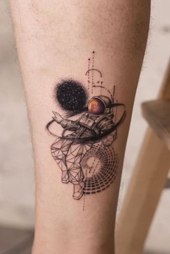 Tatuagem astronauta 