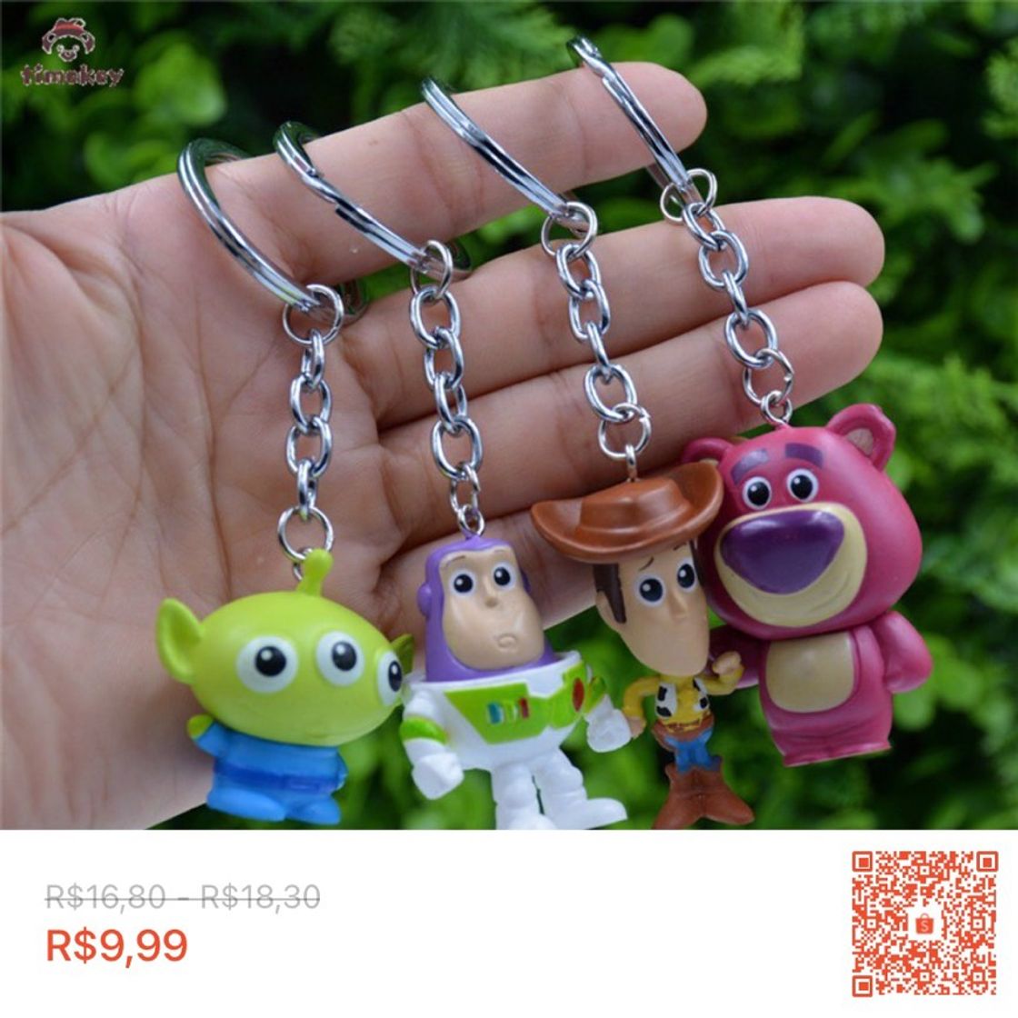 Moda Chaveiro toy story 