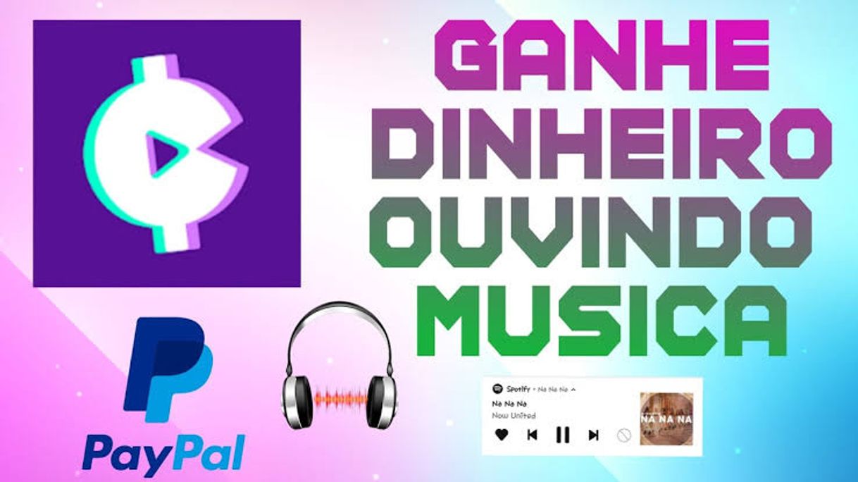 Canción GANHE DINHEIRO ESCUTANDO MUSIC! ACESSE O LINK OFICIAL DO APP