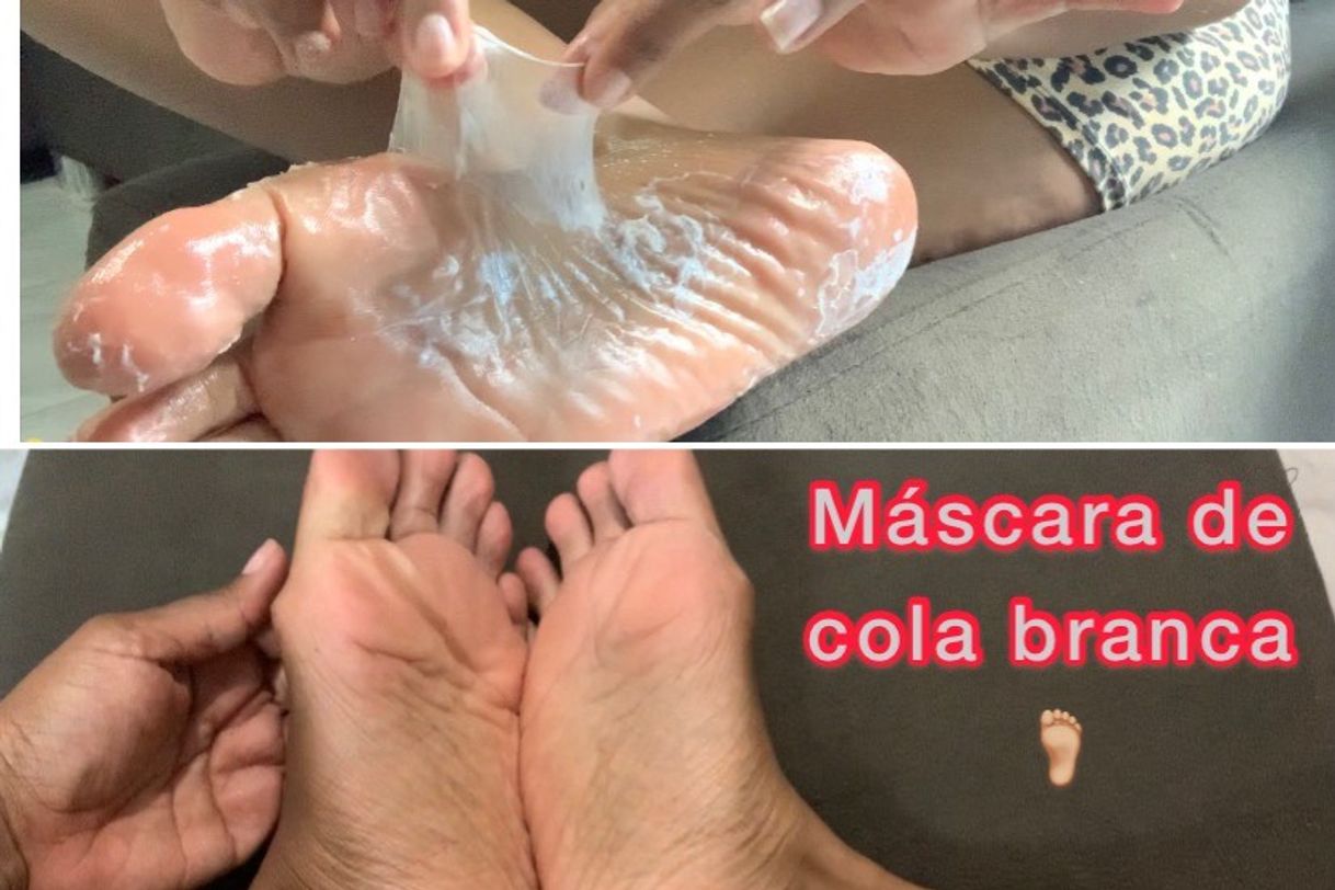 Moda Máscara de cola para os pés ! - YouTube