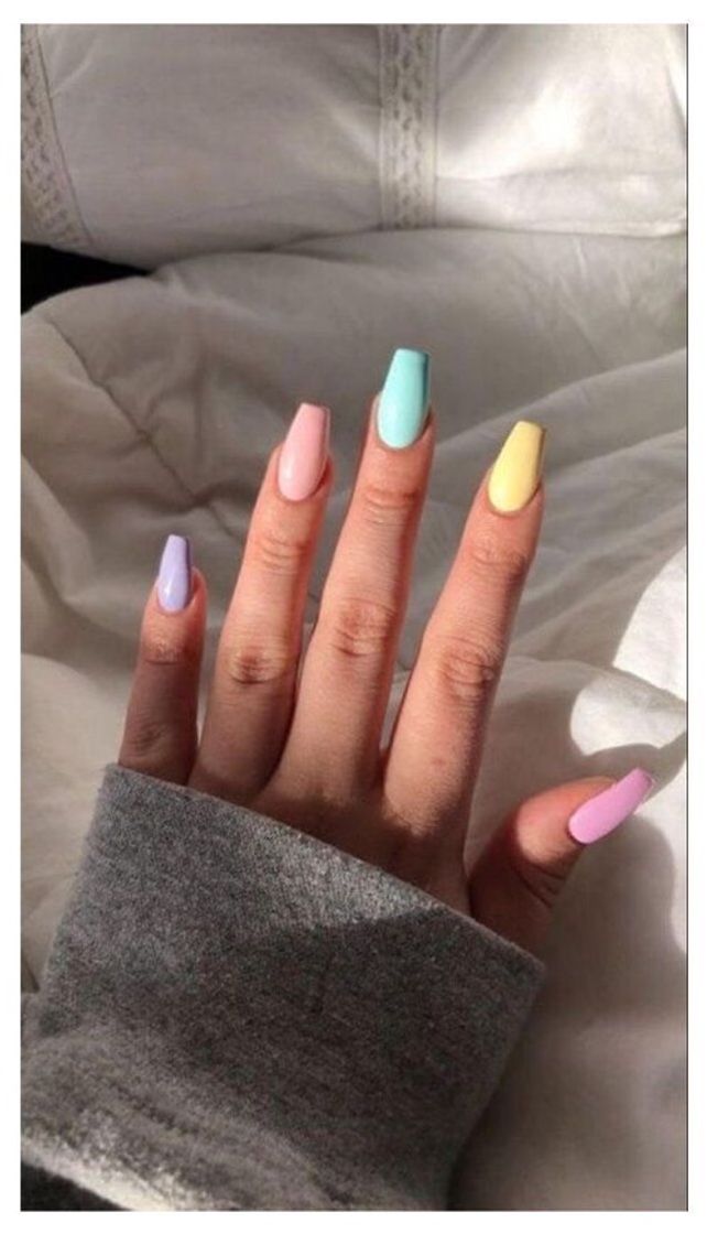 Social Unhas coloridas