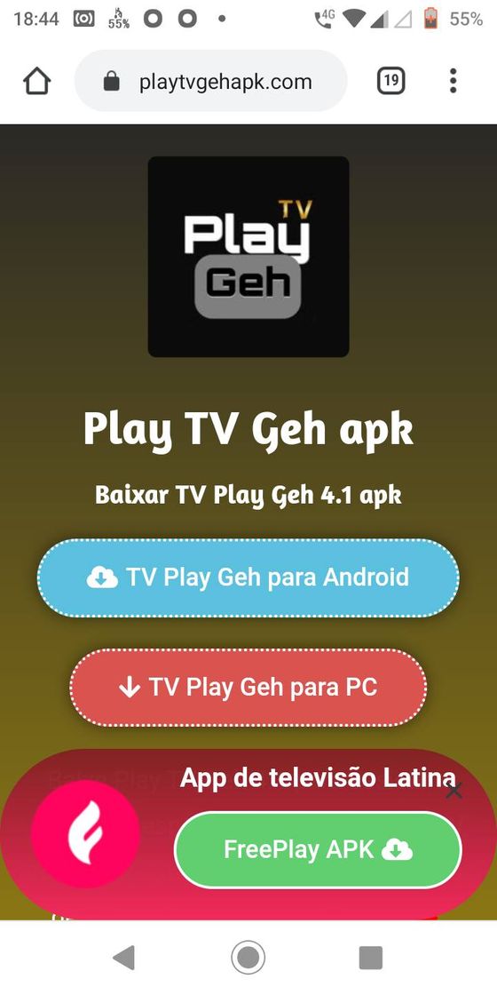 Fashion Play TV Geh , app que vc pode ver jogos de futebol e outros.