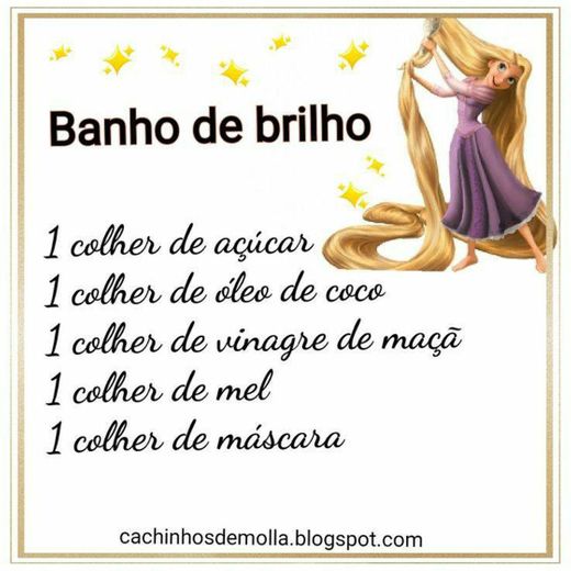 Banho de brilho 