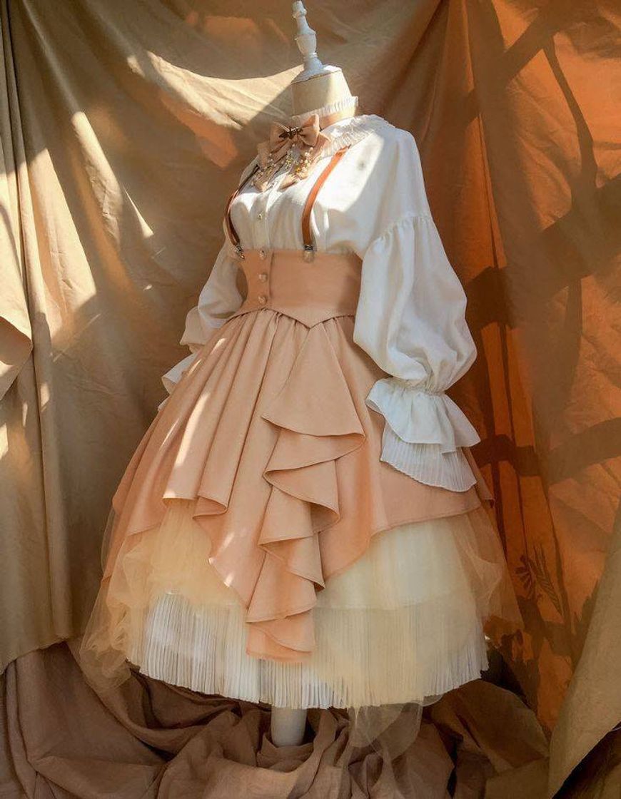 Moda Roupa soft lolita❥︎