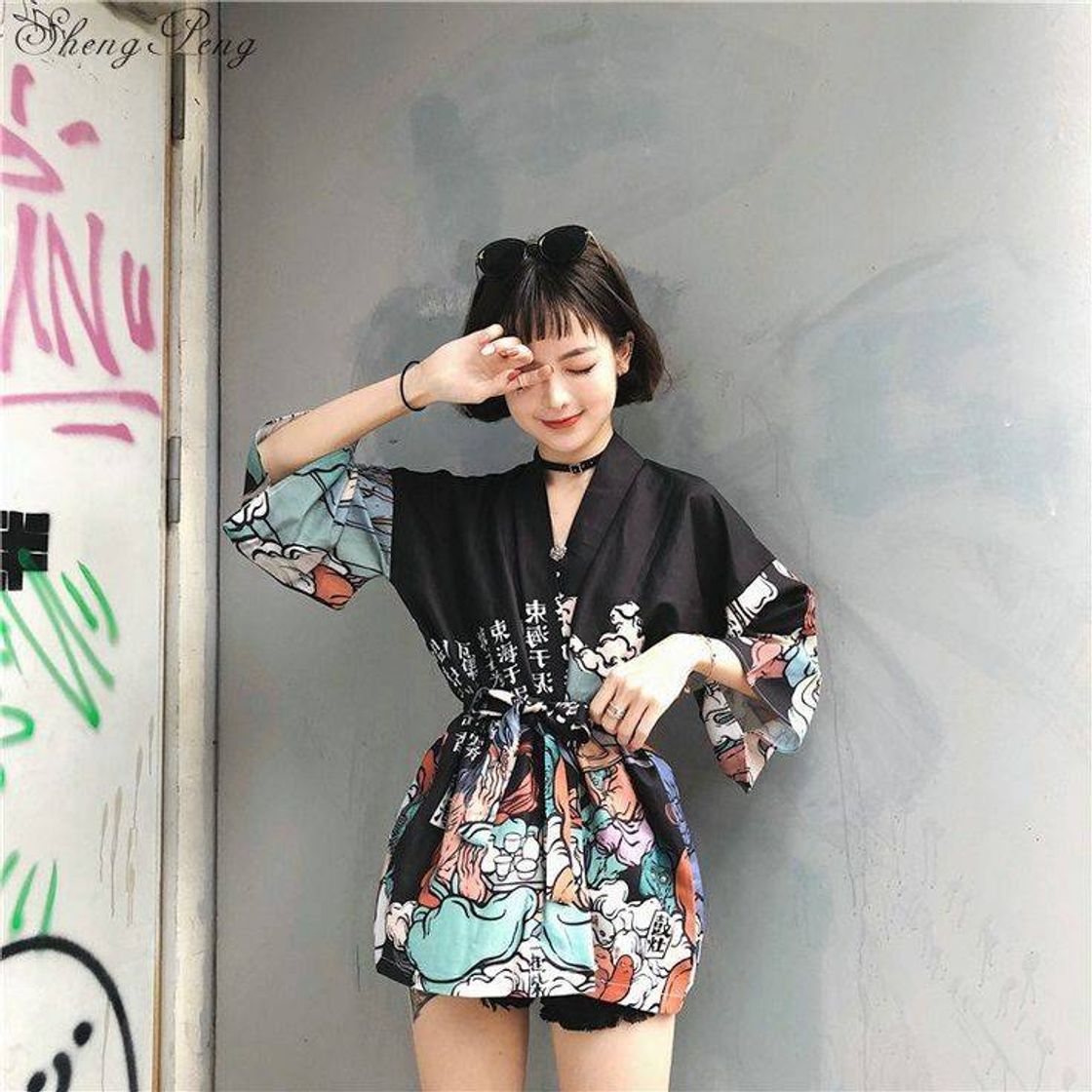 Moda Japonês kimono tradicional