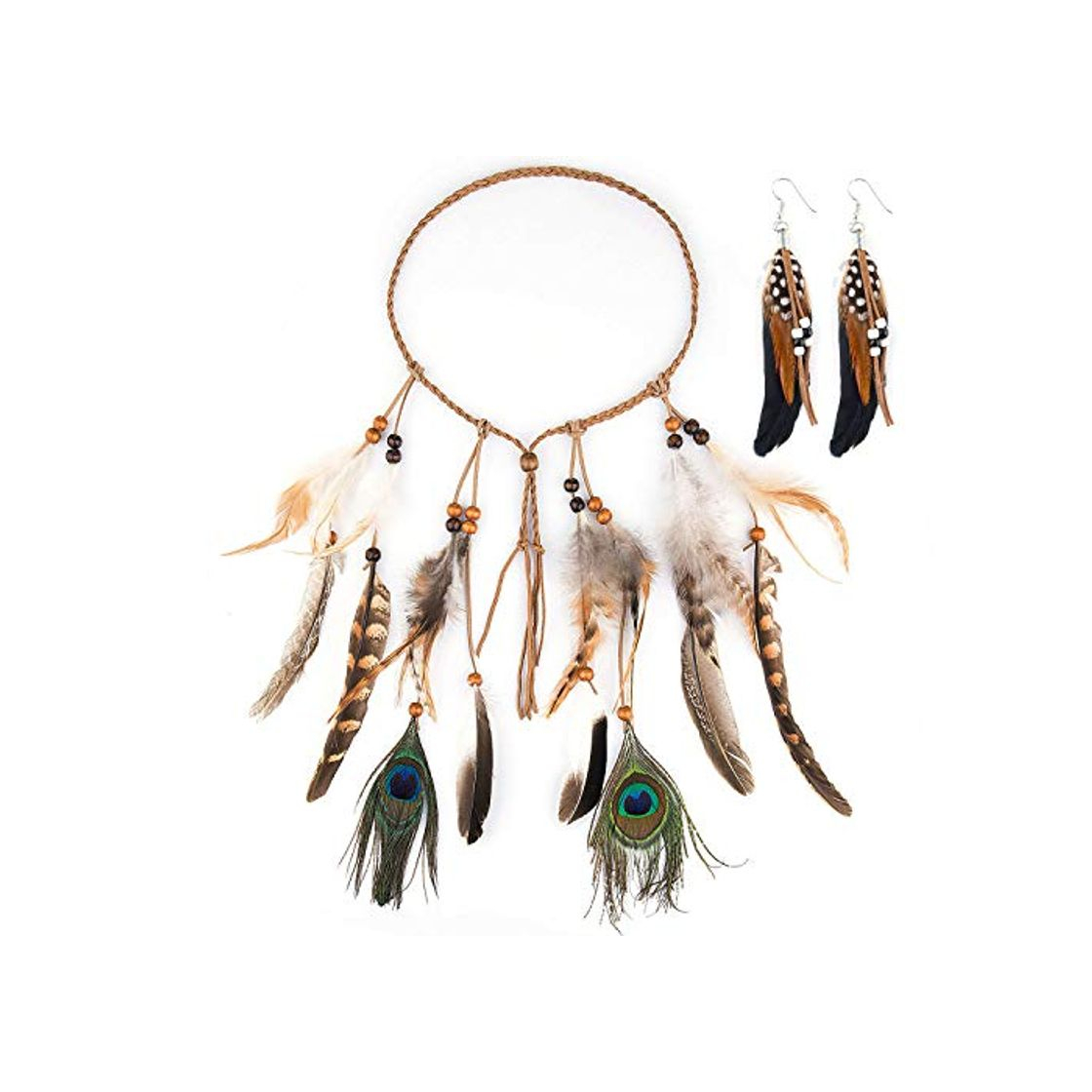 Product Diadema India Plumas