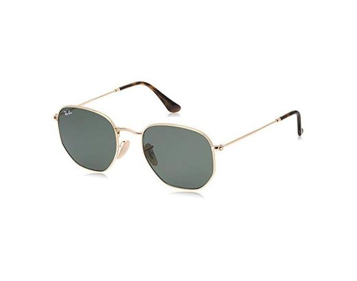 Ray-Ban Hexagonal Flat Lenses Gafas de Sol, Oro