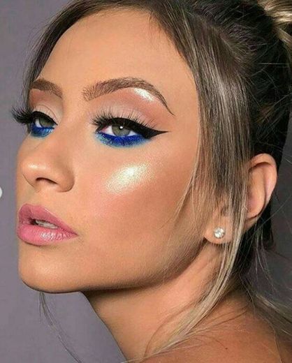Maquiagem blue