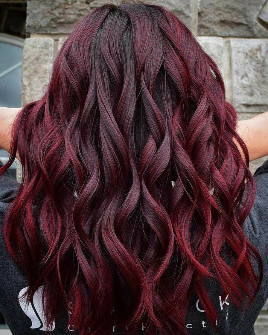 Moda Cabelo red❤