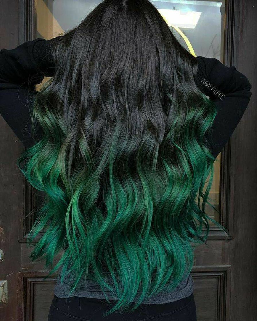 Moda Cabelo green💚