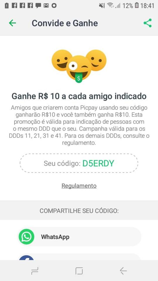 Fashion Venha resgatar 10 reais agora msm 😲🤑vc so psa bxar oh app 