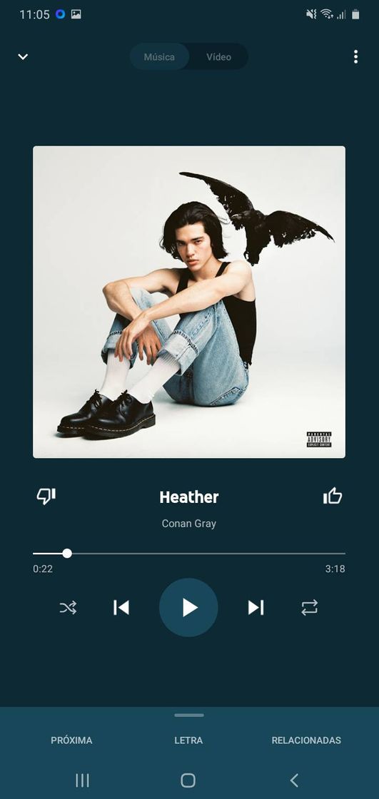 Canción Conan gray - heather 