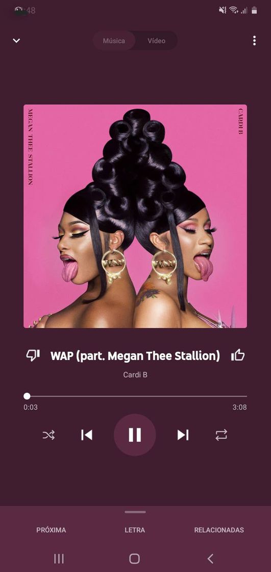 Canción WAP - Cardi B (feat. Megan Thee Stallion)