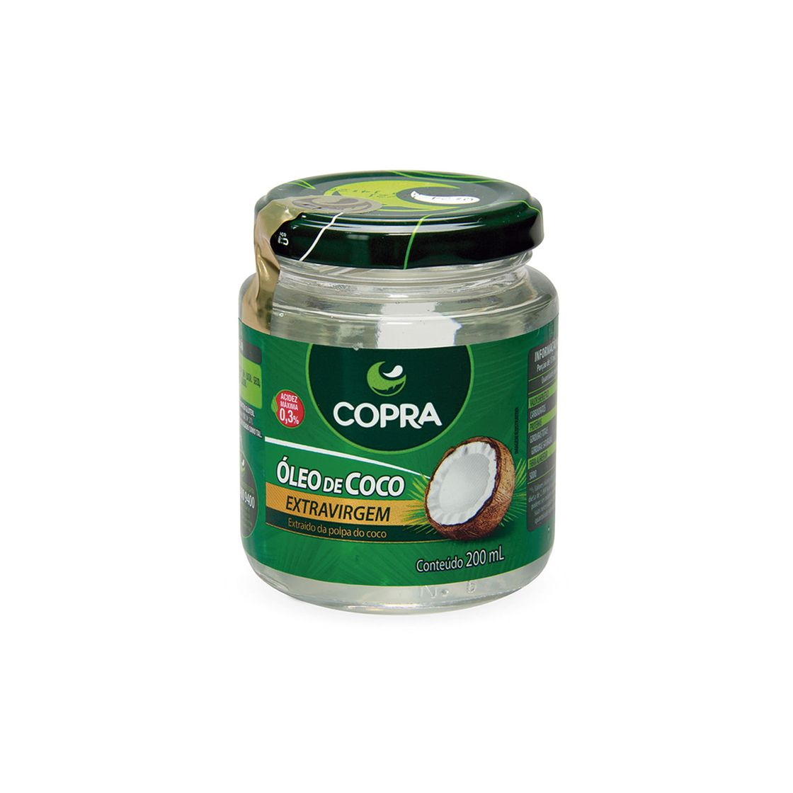 Social Óleo de Coco Extra Virgem - Promove Menor Acúmulo de Gorduras no