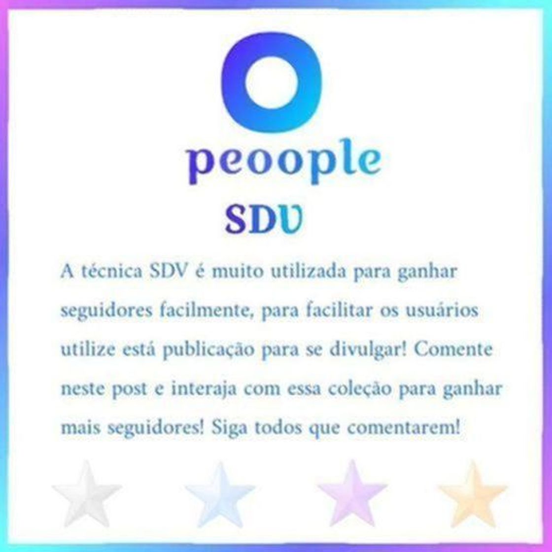 Social Sigo de volta (SDV)
