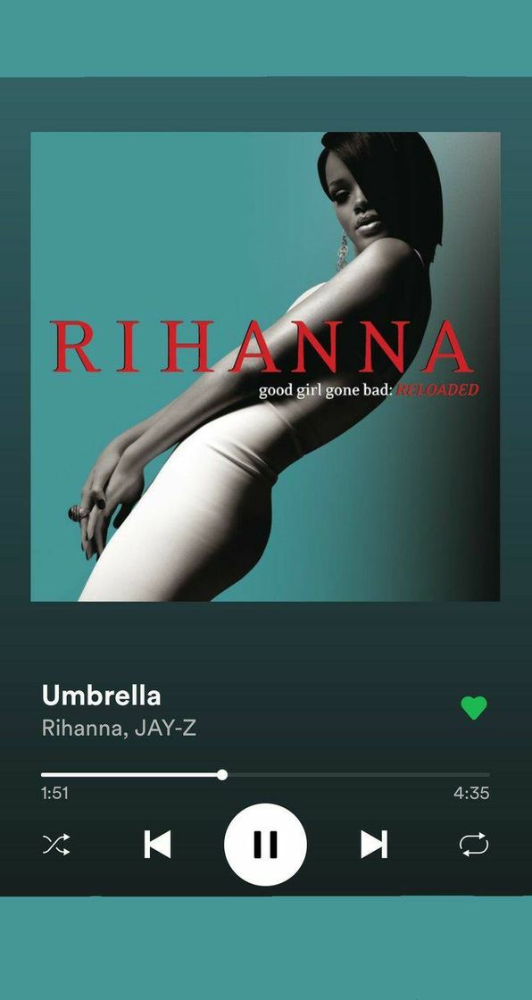 Canción Umbrella