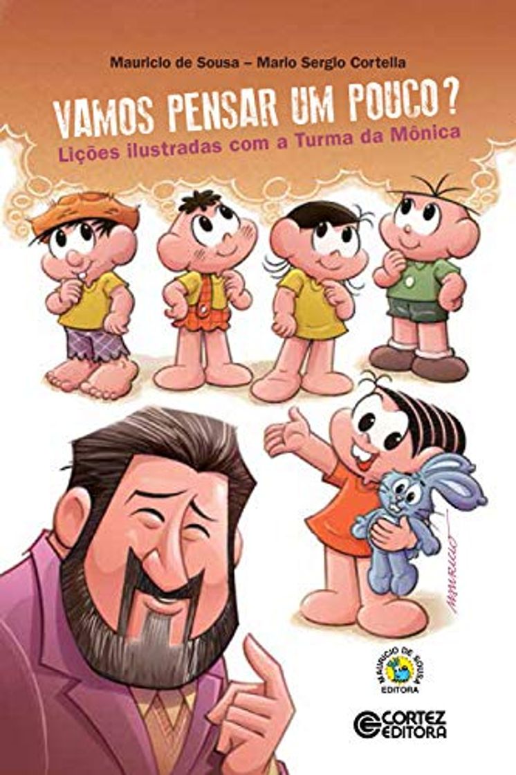 Book Vamos pensar um pouco?: Lições ilustradas com a Turma da Mônica