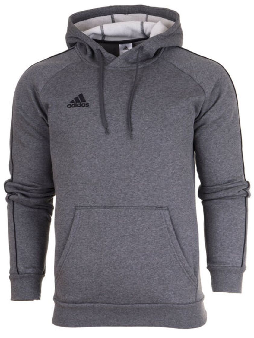 Fashion Adidas CORE18 Hoody Sudadera con Capucha, Hombre, Gris