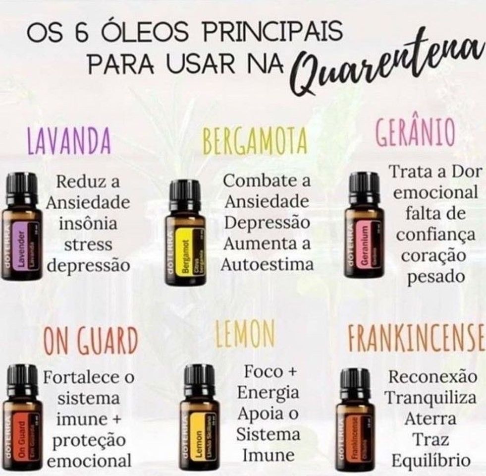 Fashion Dica de óleos para usar na quarentena 