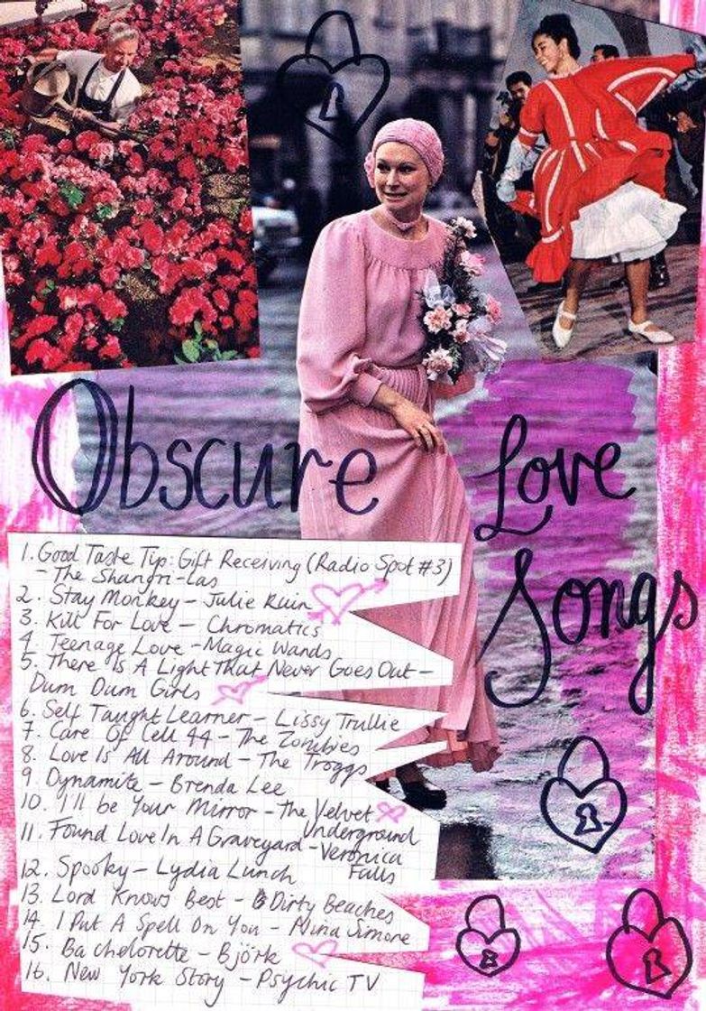 Fashion obscure love songs playlist