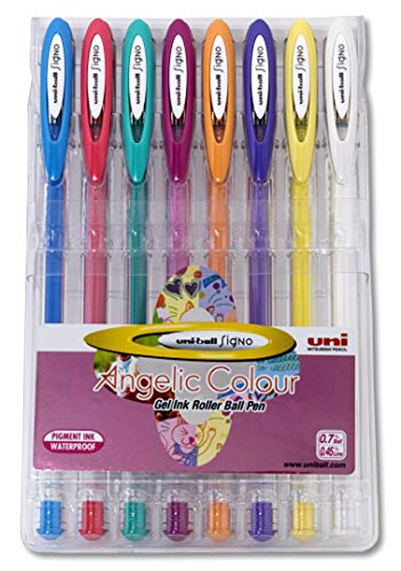 Producto UNI Ball Signo Angelic Colors - Pack de 8 rotuladores