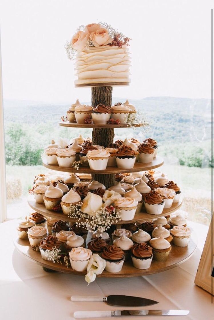 Fashion Rustic cupcake 