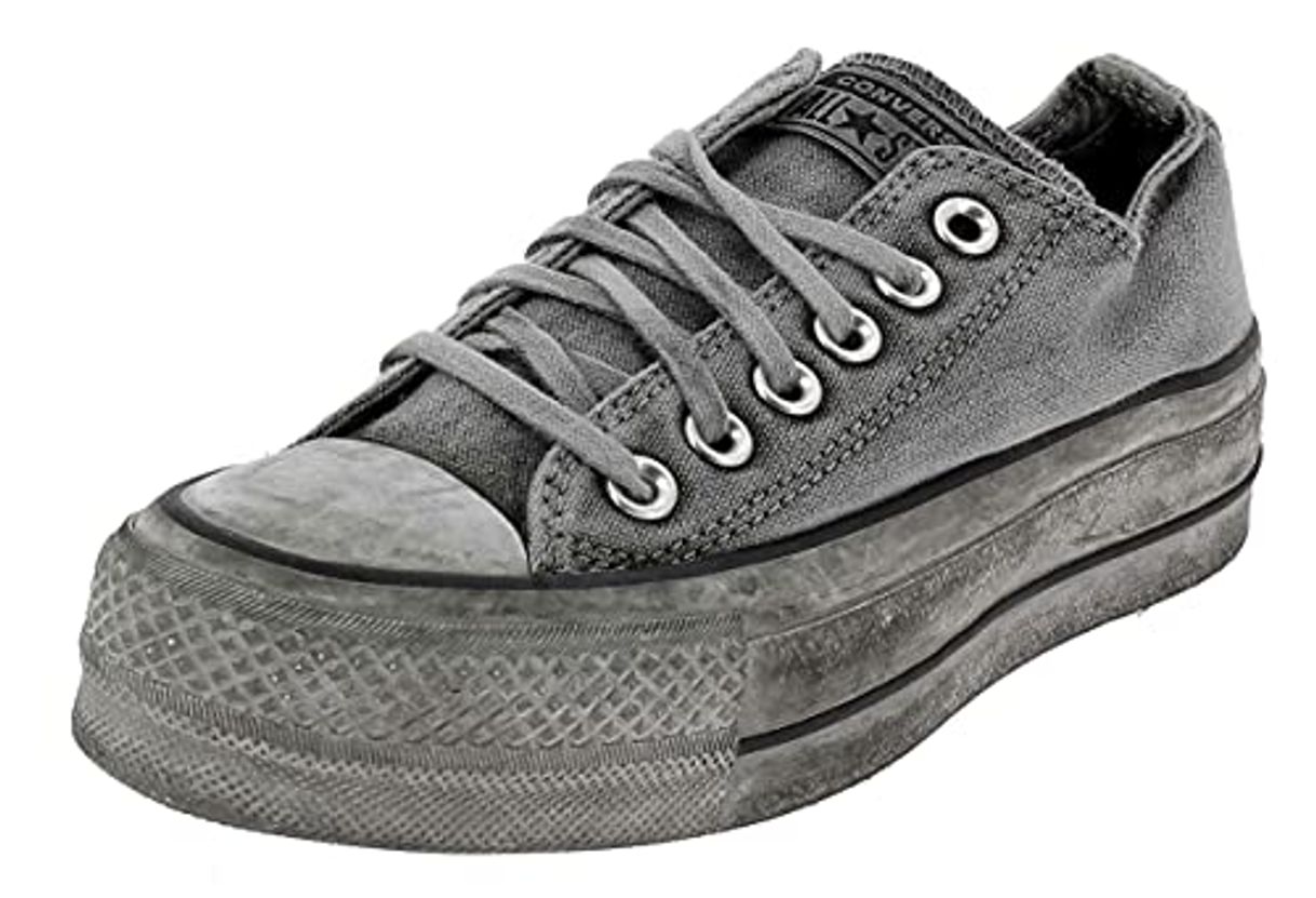 Moda Converse Limited Edition CTAS OX Zapatos Deportivos para Mujer Gris 563112C