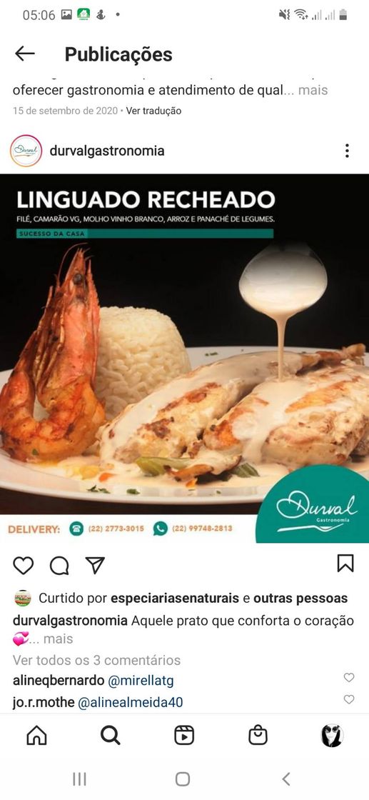 Restaurantes Durval Restaurante Gastronomia