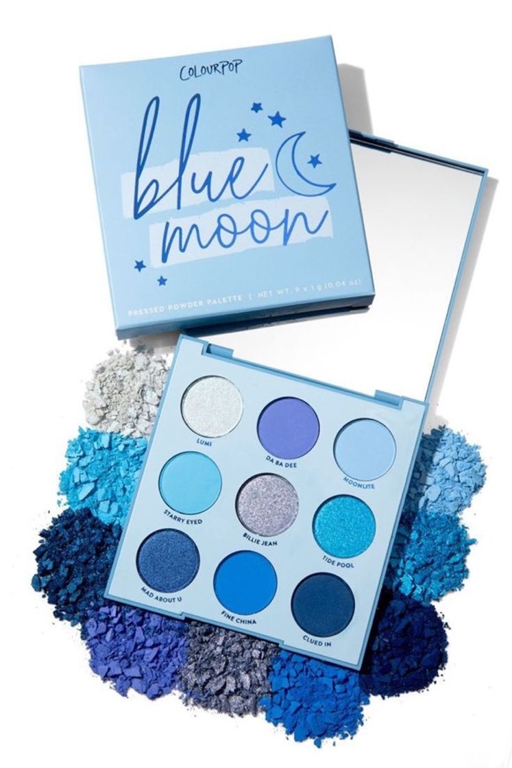 Moda Colourpop paleta 💙